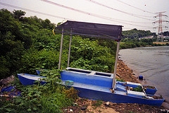 used pontoon boat